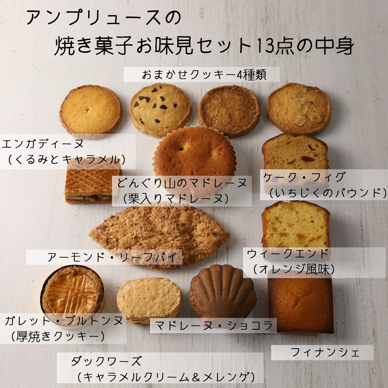 焼き菓子お味見セット